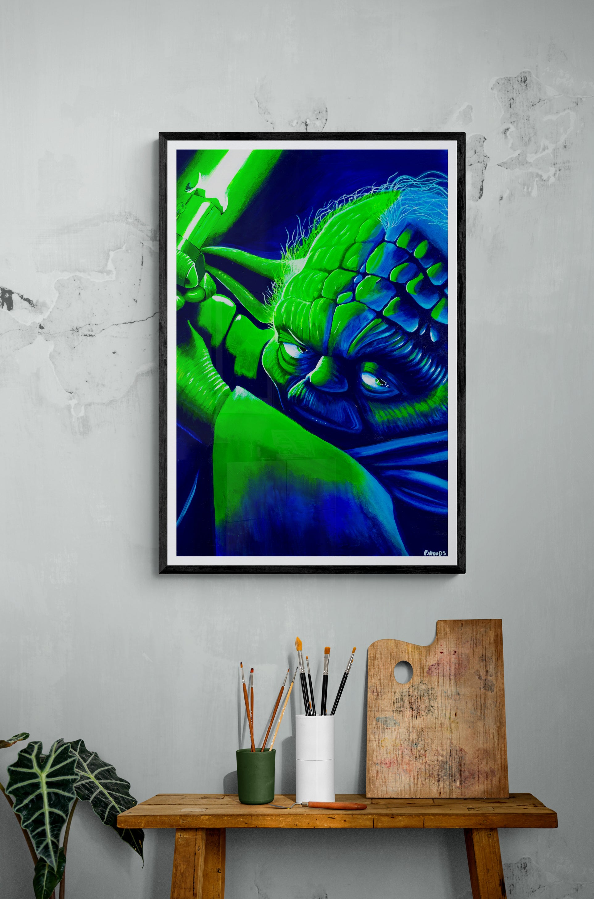 yoda art
